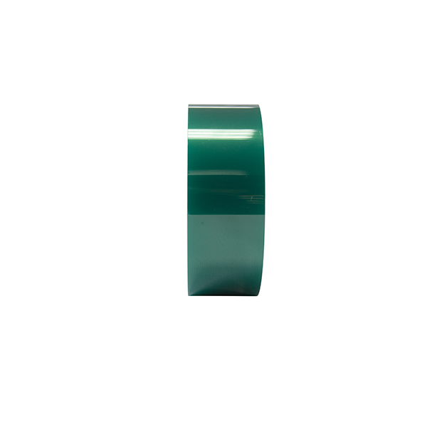 Ruban adhésif simple face en silicone vert résistant aux hautes températures